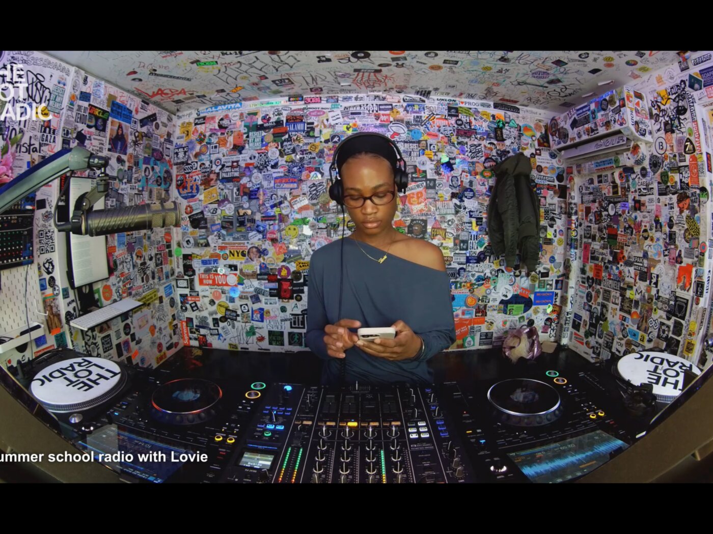iPad landscape — Summer School Radio with Lovie