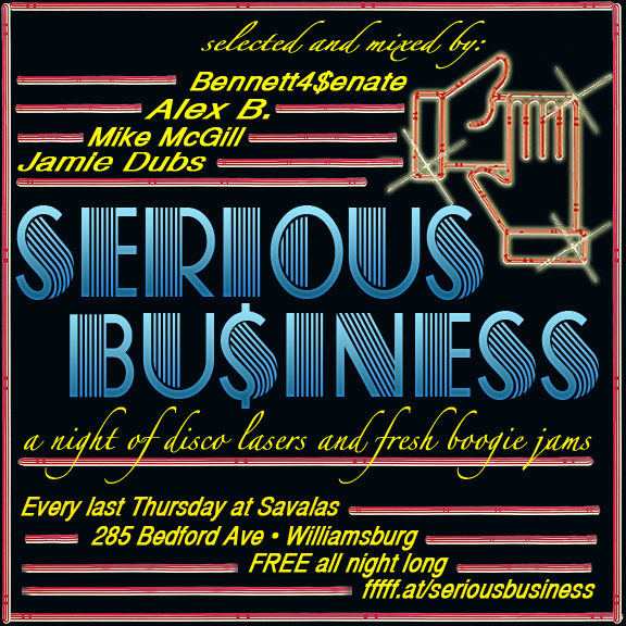 SERIOUS MA'FACKIN BUSINESS EVERY MONTH