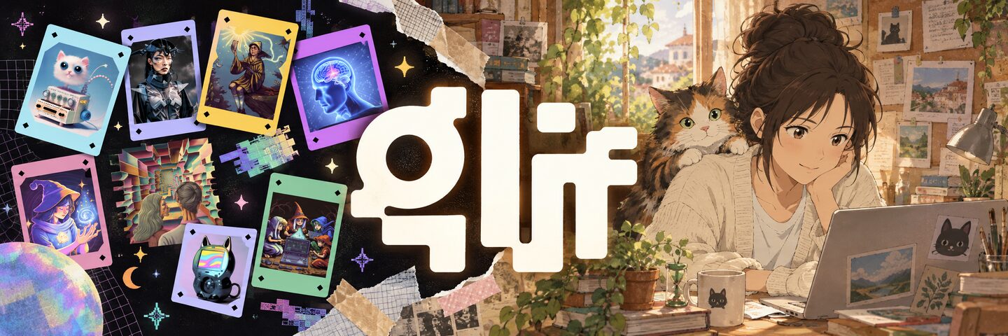 Collage with the Glif wordmark in the middle: colorful 2023 glif cards on a starry black background on the left, torn paper, and on the right the hand-drawn anime study from the v2 launch video with the calico cat